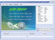 Opell DVD to to AVI MPEG MOV RM FLV iPod PSP 3GP Zune Converter screenshot